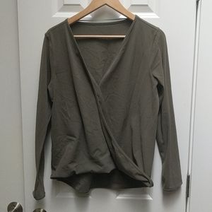 Sage Green Lululemon Top